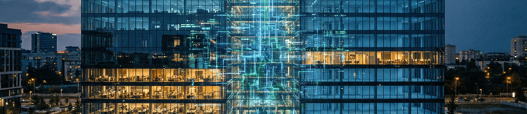 Visualization of an energy-efficient building with KenergyAI optimization